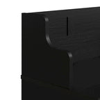 Panca portascarpe multicolore in stile transizionale con 6 scomparti, 1 posto a sedere
