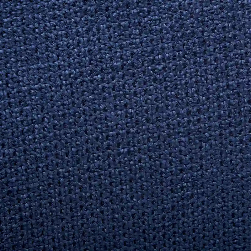 Sedia da pranzo imbottita, blu/grigio/beige, set da 2