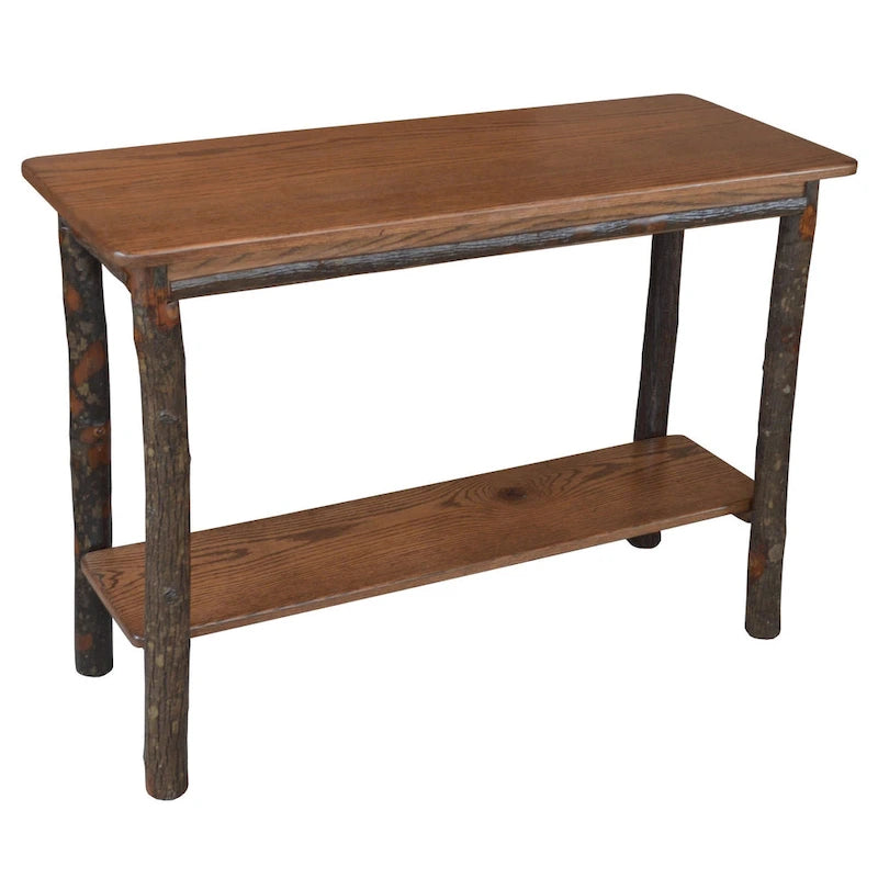 Consolle in noce naturale/hickory rustico – 1 persona, 3 colori