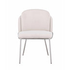 Sedia Lacey curva con schienale, set da 2 pezzi