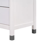 Comò a 6 cassetti, Crema / Bianco / Bianco+Rosa, per 1 Persona