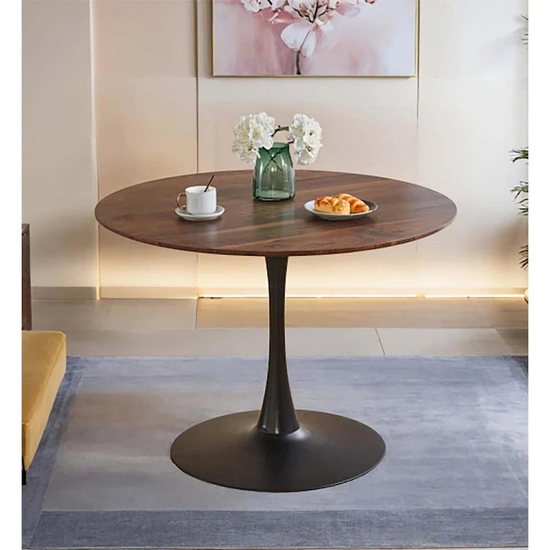 Rovere Marrone / Nero / Bianco / Marmo, Tavolo da pranzo e da caffè, Posti fino a 4