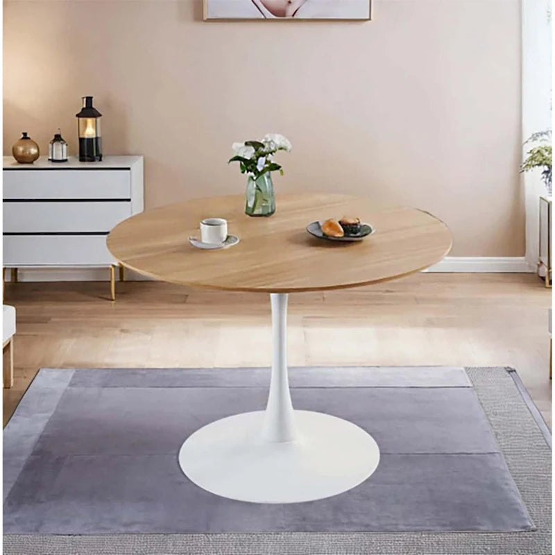 Rovere Marrone / Nero / Bianco / Marmo, Tavolo da pranzo e da caffè, Posti fino a 4