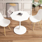 Rovere Marrone / Nero / Bianco / Marmo, Tavolo da pranzo e da caffè, Posti fino a 4