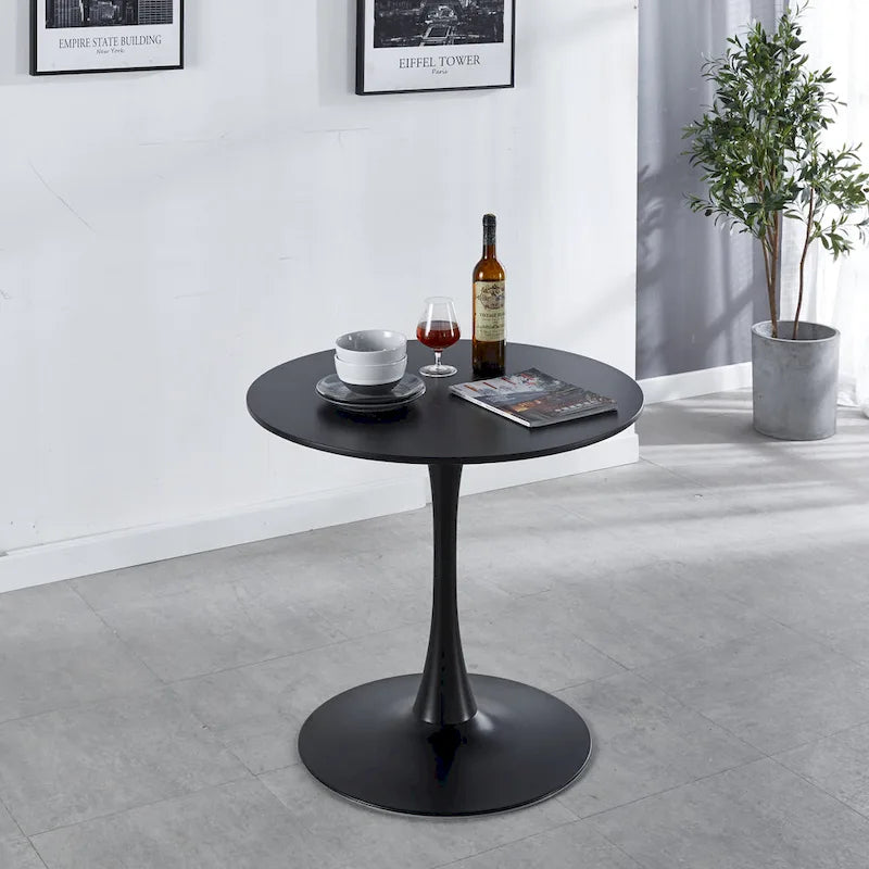 Rovere Marrone / Nero / Bianco / Marmo, Tavolo da pranzo e da caffè, Posti fino a 4