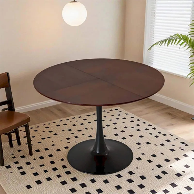 Rovere Marrone / Nero / Bianco / Marmo, Tavolo da pranzo e da caffè, Posti fino a 4