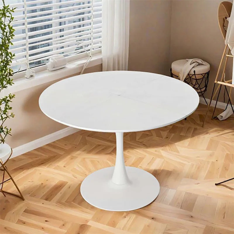 Rovere Marrone / Nero / Bianco / Marmo, Tavolo da pranzo e da caffè, Posti fino a 4