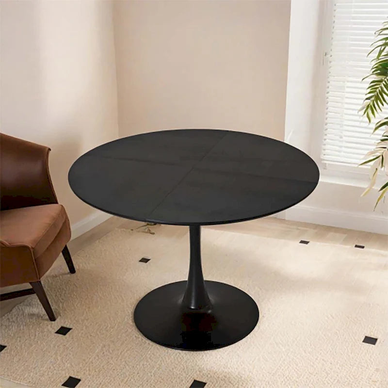 Rovere Marrone / Nero / Bianco / Marmo, Tavolo da pranzo e da caffè, Posti fino a 4
