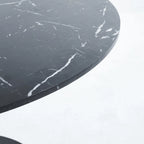 Rovere Marrone / Nero / Bianco / Marmo, Tavolo da pranzo e da caffè, Posti fino a 4