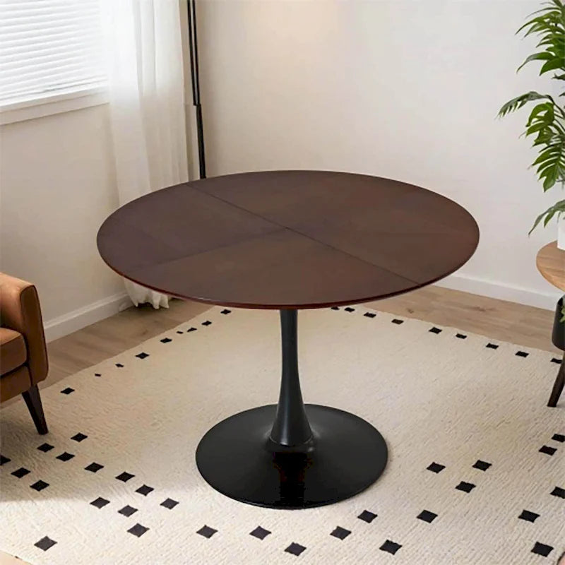 Rovere Marrone / Nero / Bianco / Marmo, Tavolo da pranzo e da caffè, Posti fino a 4