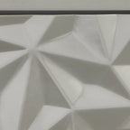 Tavolino con cassetto e ripiano grigio antracite/bianco, per 1