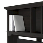 Scrivania a L Salinas da 60W con Libreria Superiore
