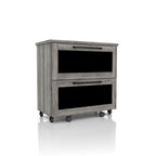 Classificatore a 2 cassetti grigio rustico