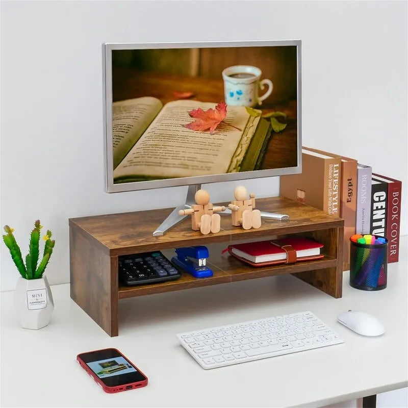Supporto per Monitor a 2 Livelli
