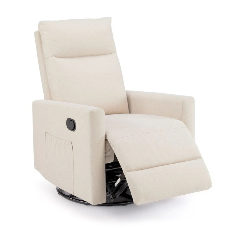 Poltrona reclinabile in tessuto Winback beige/grigio – Posto singolo