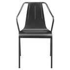 Sedia in metallo Callum, (Set da 4)