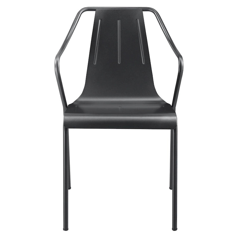 Sedia in metallo Callum, (Set da 4)