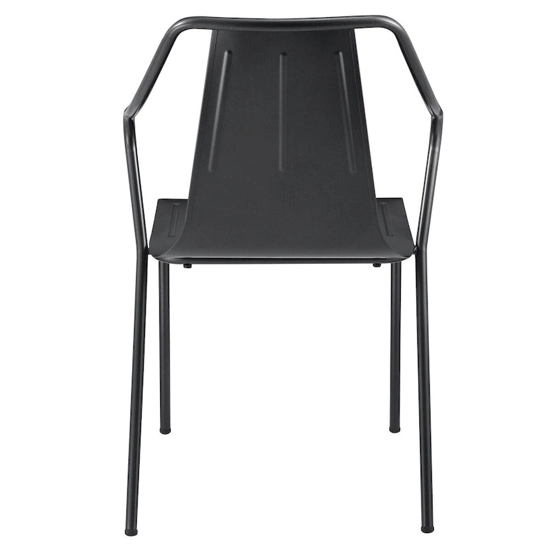 Sedia in metallo Callum, (Set da 4)