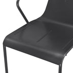 Sedia in metallo Callum, (Set da 4)