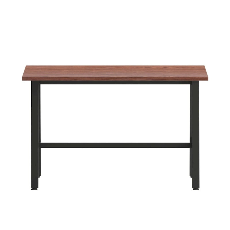 Tavolo riunioni Grigio Quercia / Noce, piano in laminato, base ad A, multi-persona