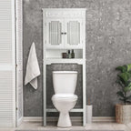 Mobiletto bianco da WC, finitura colorata, 1 persona